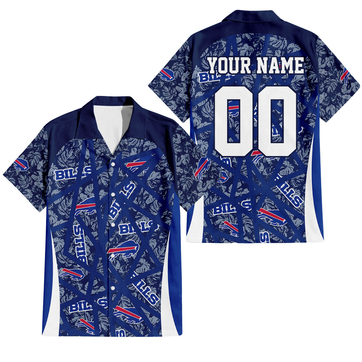 Buffalo Bills Aloha Storm Hawaiian Shirt