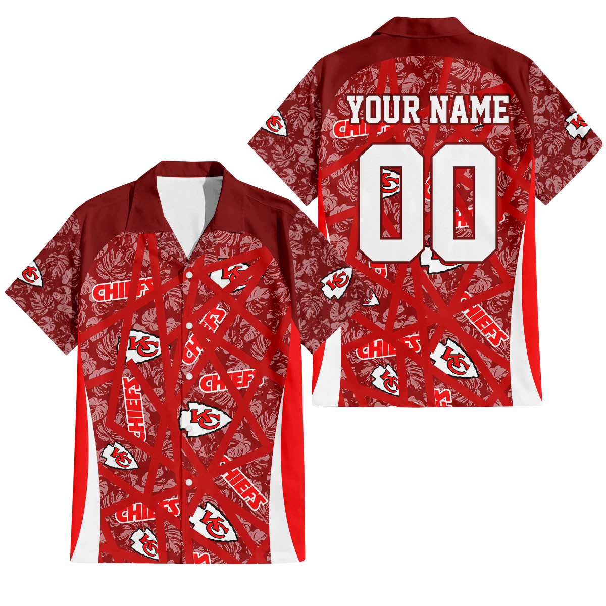 Kansas City Chiefs Aloha Storm Hawaiian Shirt