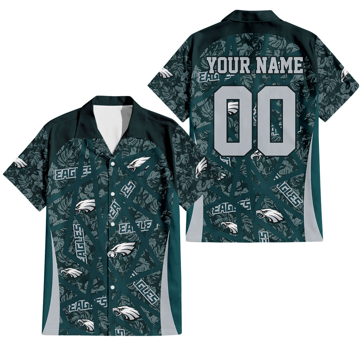 Philadelphia Eagles Aloha Storm Hawaiian Shirt