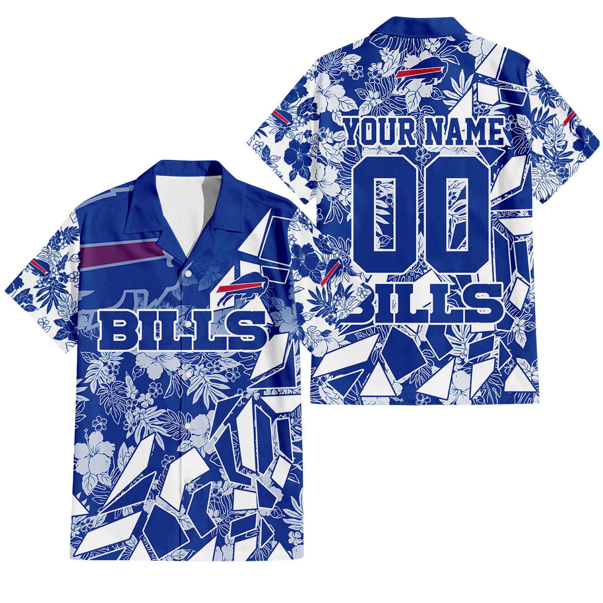 Buffalo Bills Petal Rush Hawaiian Shirt