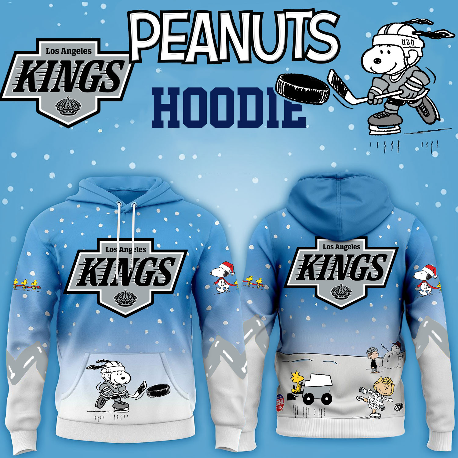 Los Angeles Kings Hockey Peanuts Hoodie 2026 Limited Edition