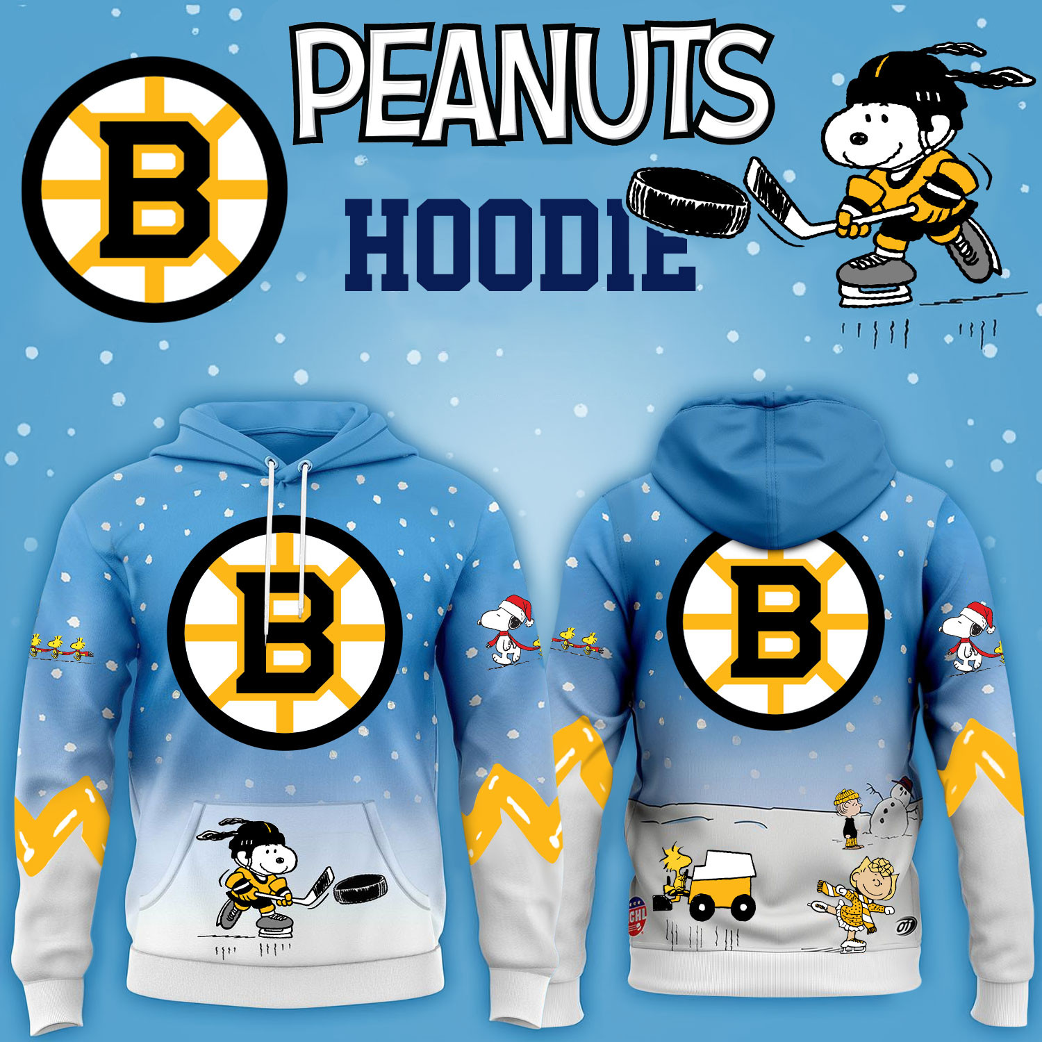 Boston Bruins Hockey Peanuts Hoodie 2026 Limited Edition