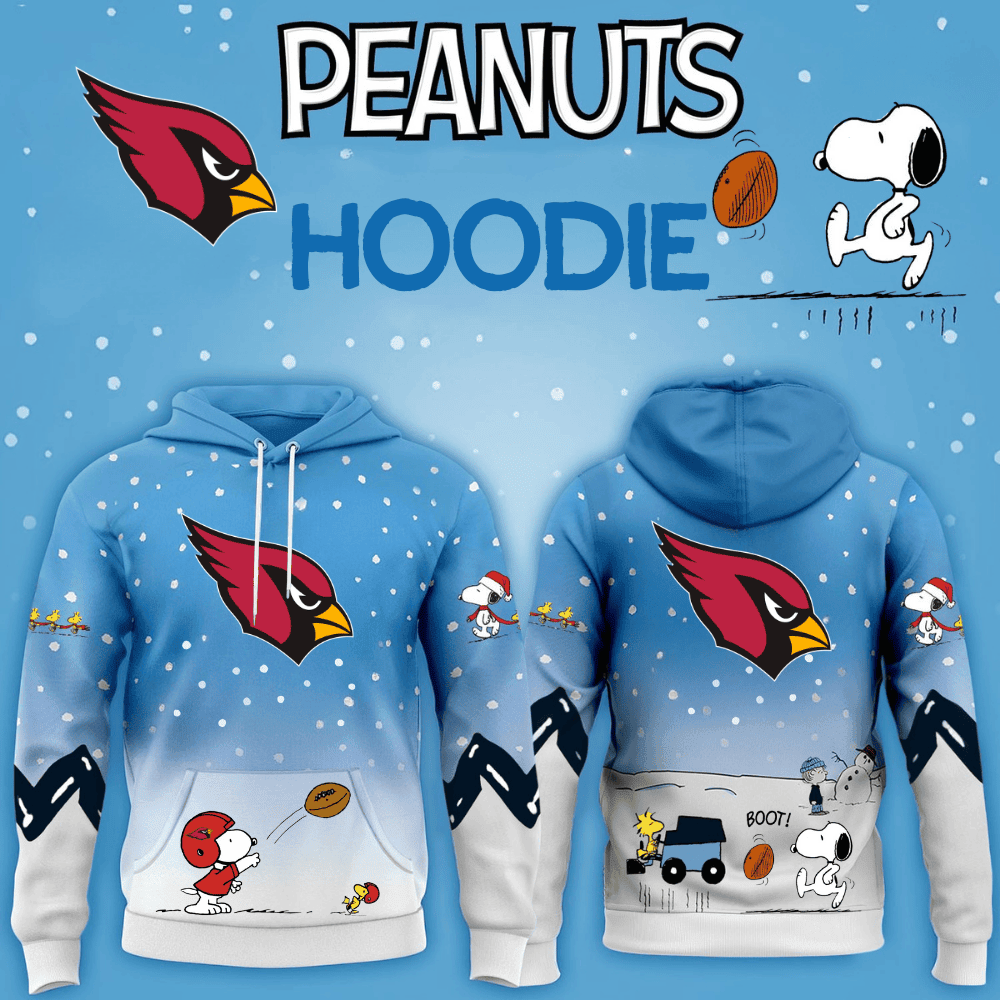 Arizona Cardinals Football Peanuts Hoodie 2026
