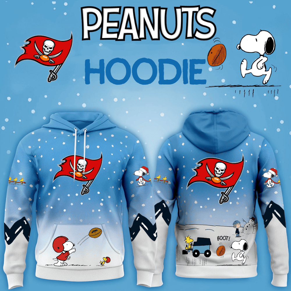 Tampa Bay Buccaneers Football Peanuts Hoodie 2026