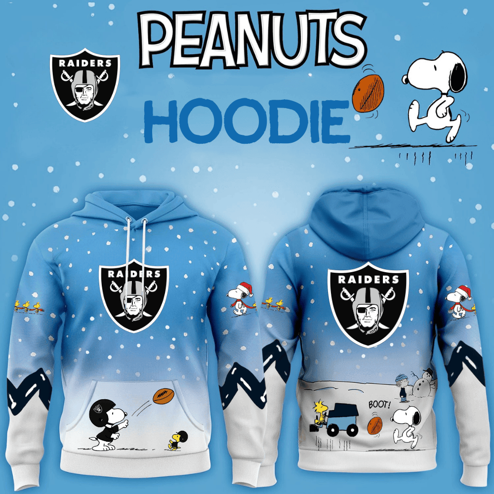 Las Vegas Raiders Football Peanuts Hoodie 2026
