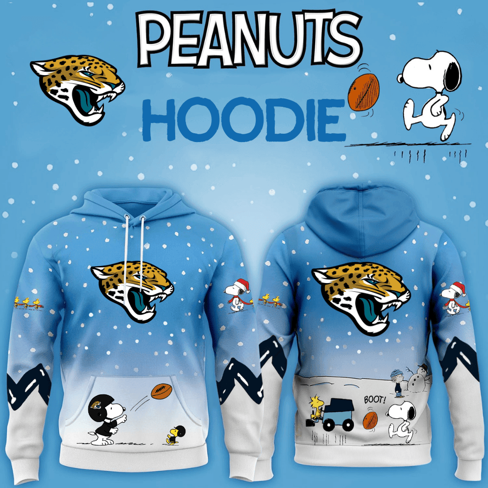 Jacksonville Jaguars Football Peanuts Hoodie 2026