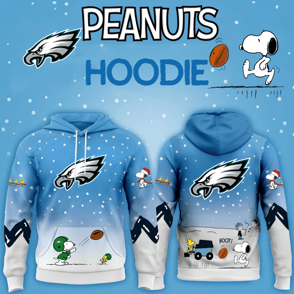 Philadelphia Eagles Football Peanuts Hoodie 2026