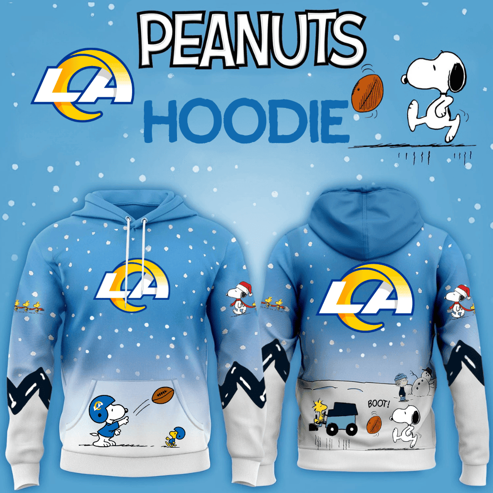 Los Angeles Rams Football Peanuts Hoodie 2026