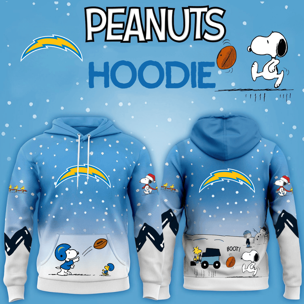 Los Angeles Chargers Football Peanuts Hoodie 2026