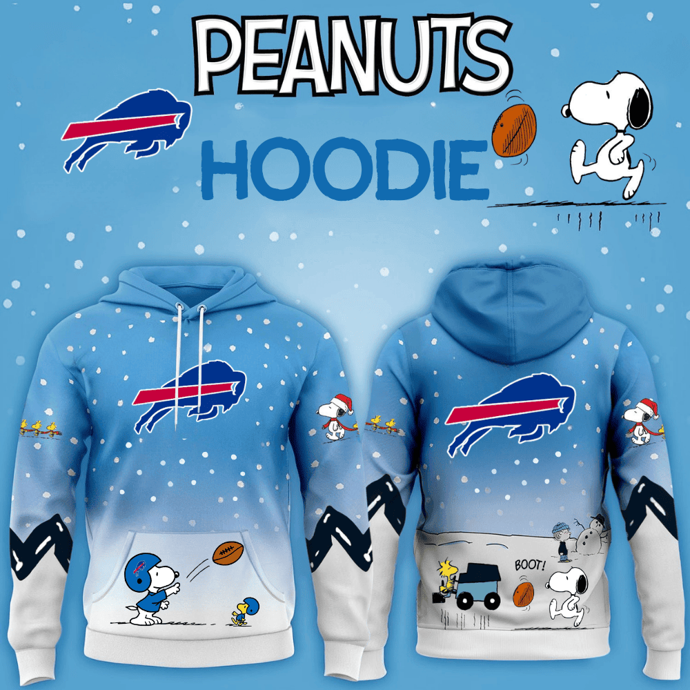 Buffalo Bills Football Peanuts Hoodie 2026