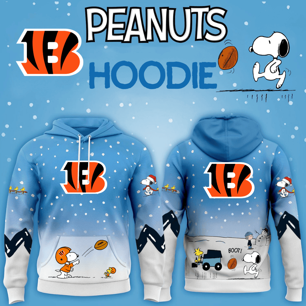 Cincinnati Bengals Football Peanuts Hoodie 2026