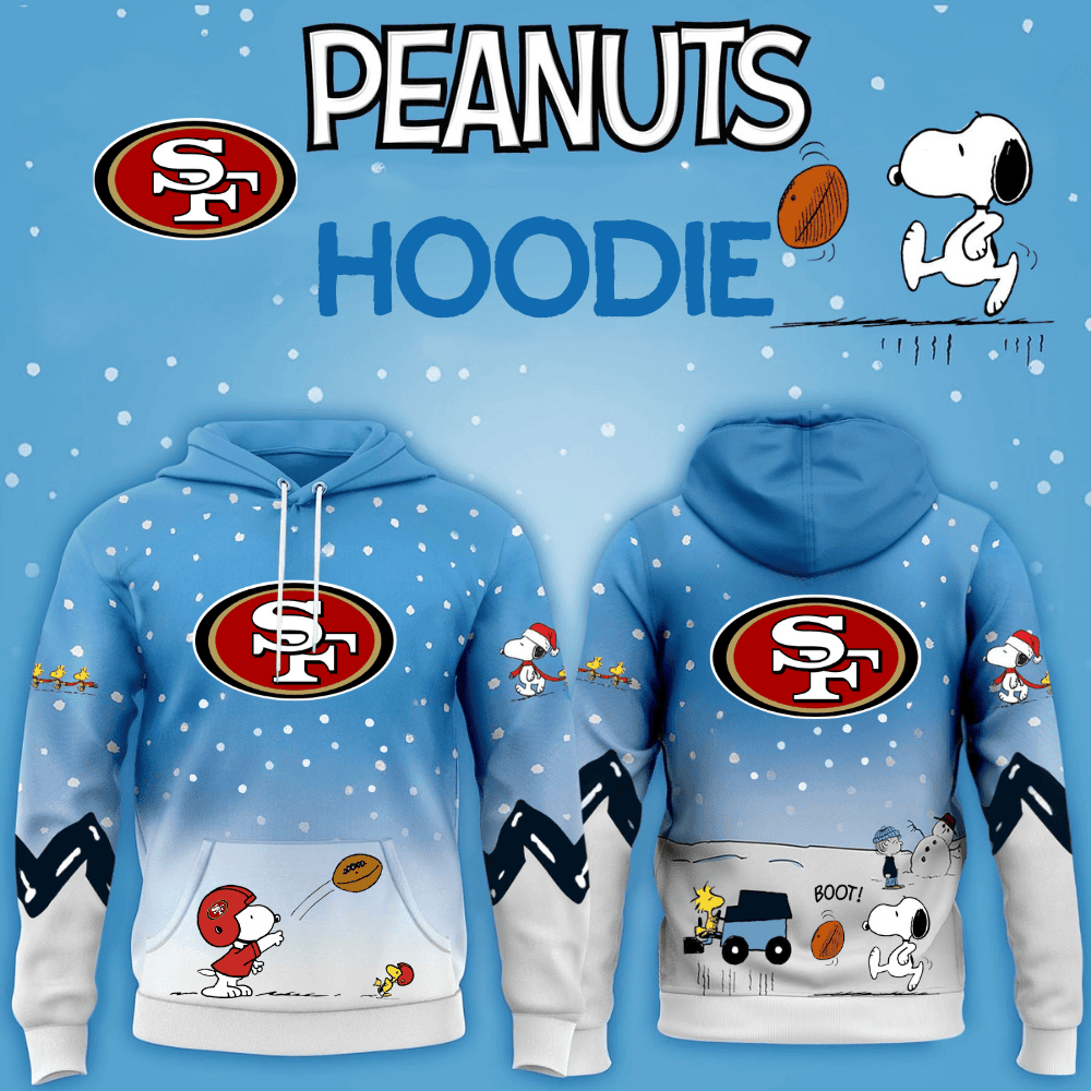 San Francisco 49ers Football Peanuts Hoodie 2026