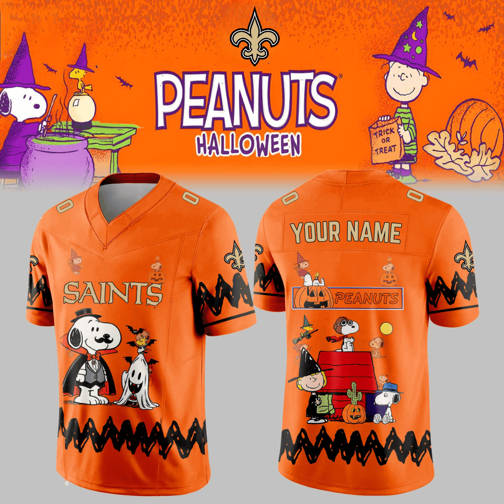 New Orleans Saints x Peanuts Halloween 2026