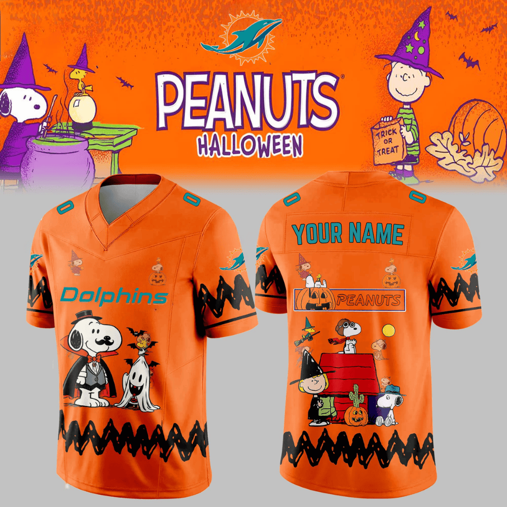 Miami Dolphins x Peanuts Halloween 2026