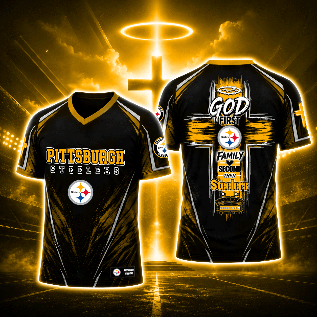 Pittsburgh Steelers – Faith & Family Special Edition Jersey
