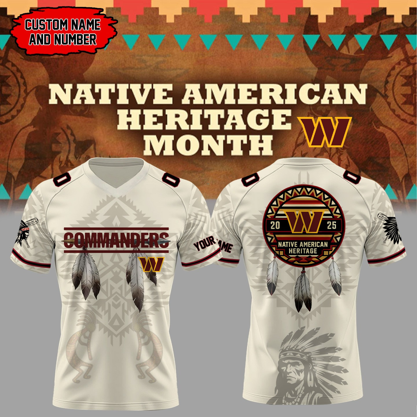 Washington Commanders Native American Heritage Month