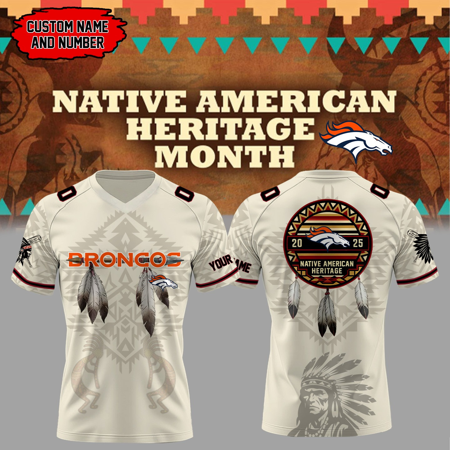 Denver Broncos Native American Heritage Month
