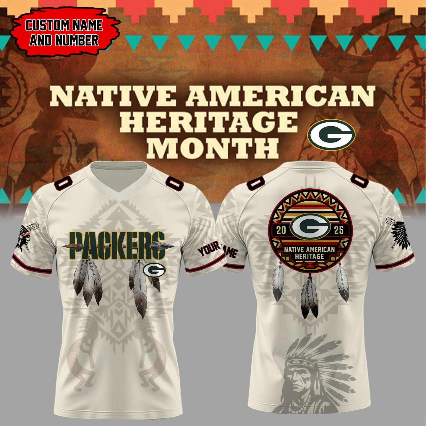 Green Bay Packers Native American Heritage Month