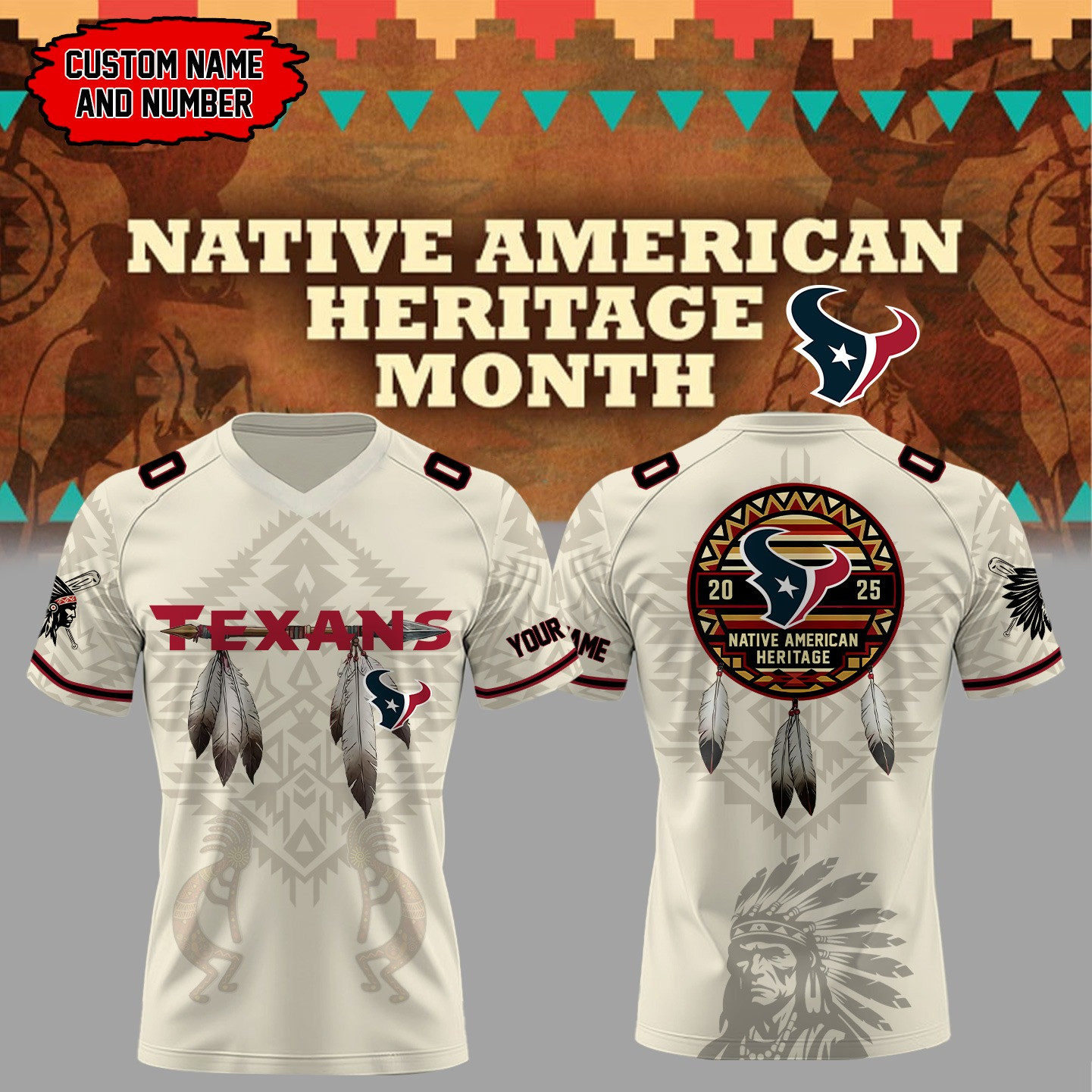 Houston Texans Native American Heritage Month