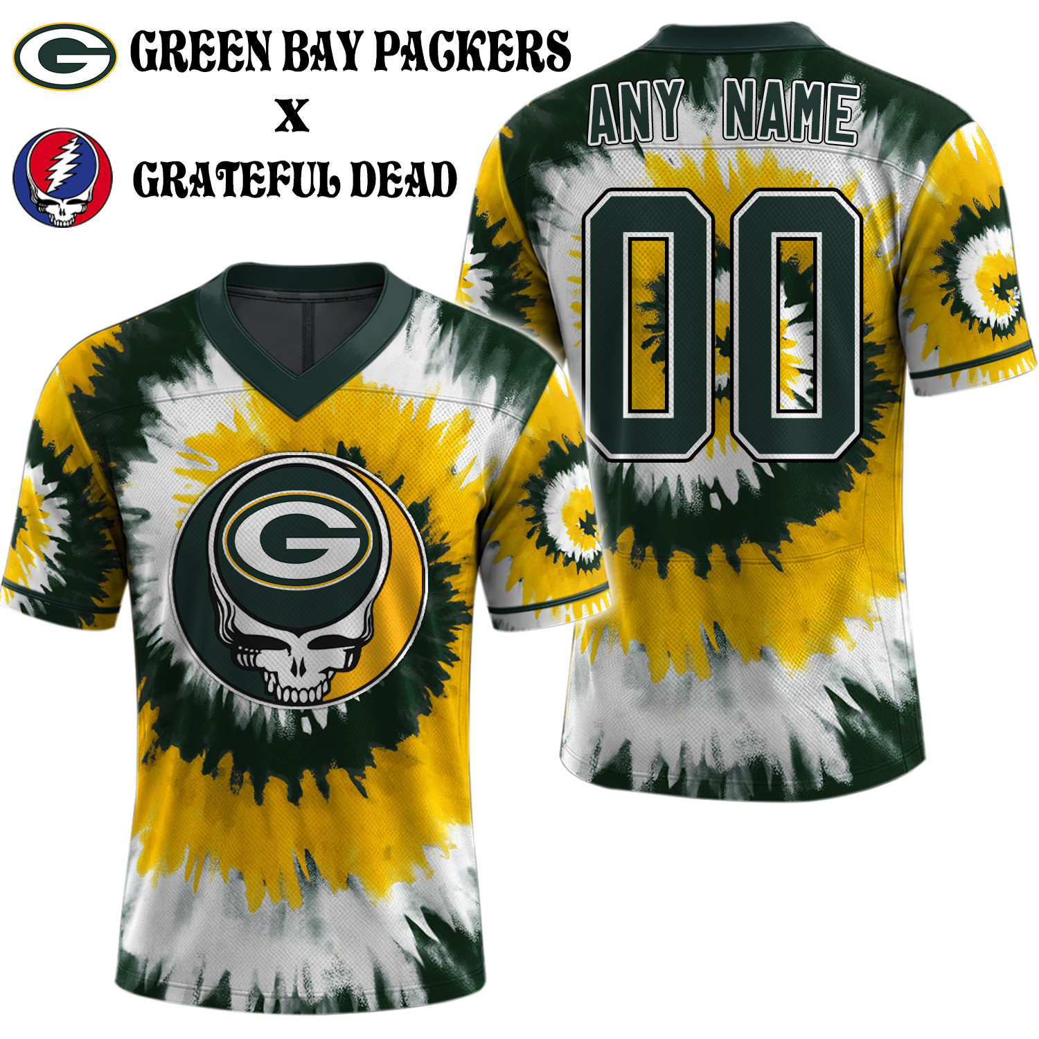 Green Bay Packers x Grateful Dead Limited Edition