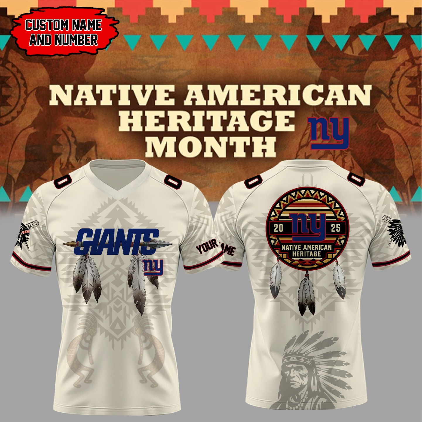 New York Giants Native American Heritage Month