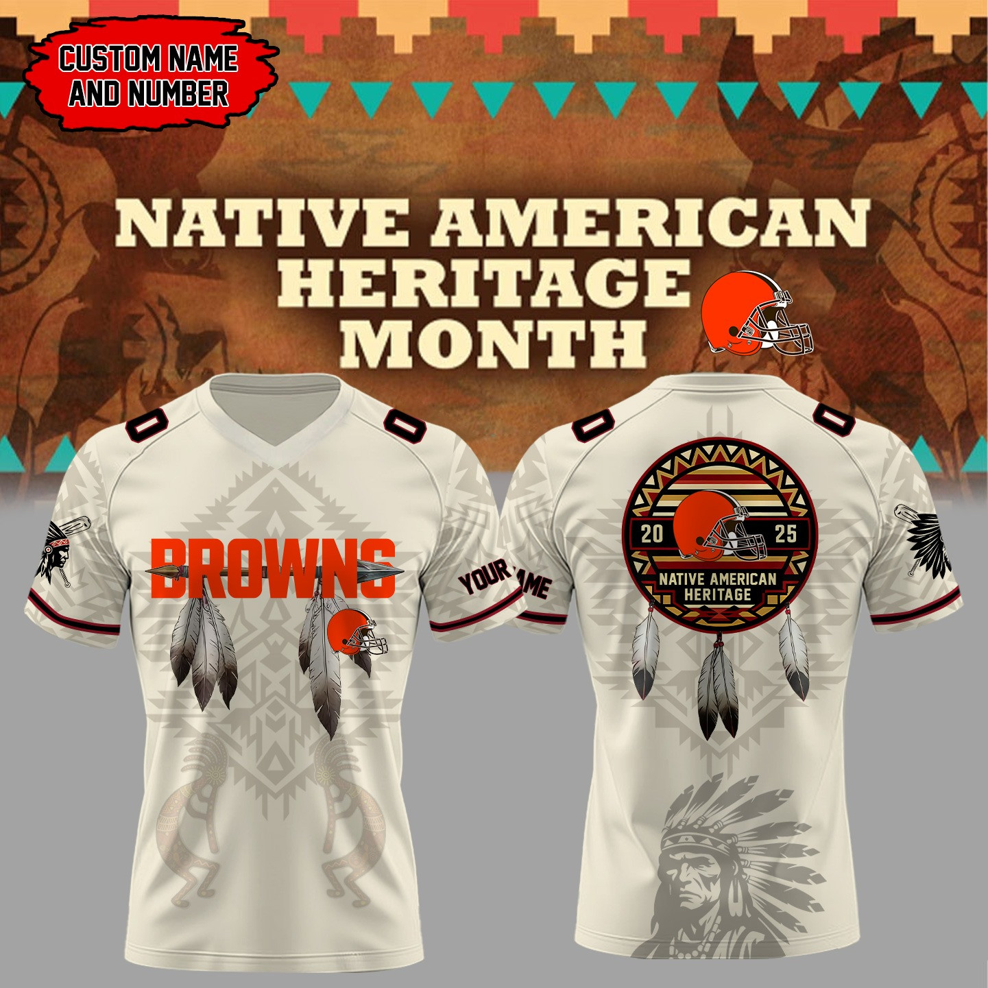 Cleveland Browns Native American Heritage Month