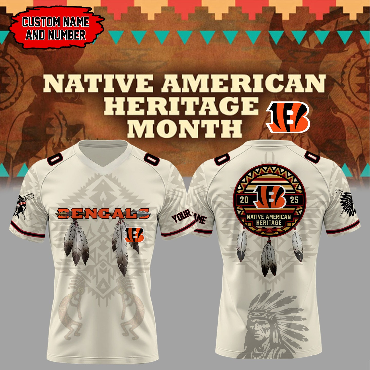 Cincinnati Bengals Native American Heritage Month