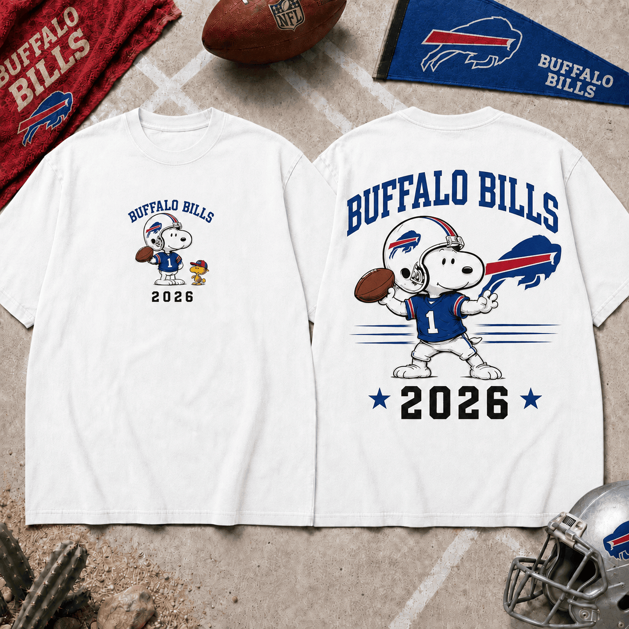 Buffalo Bills | Premium Snoopy NFL Football 2026 3D Shirt For Football Fans NNK