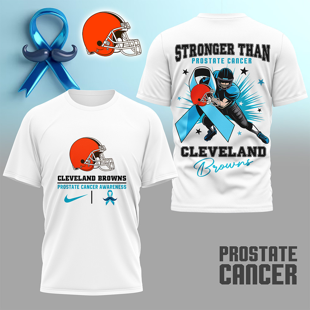 Cleveland Browns | Premium NFL Prostate Cancer Awareness Month Shirt HI