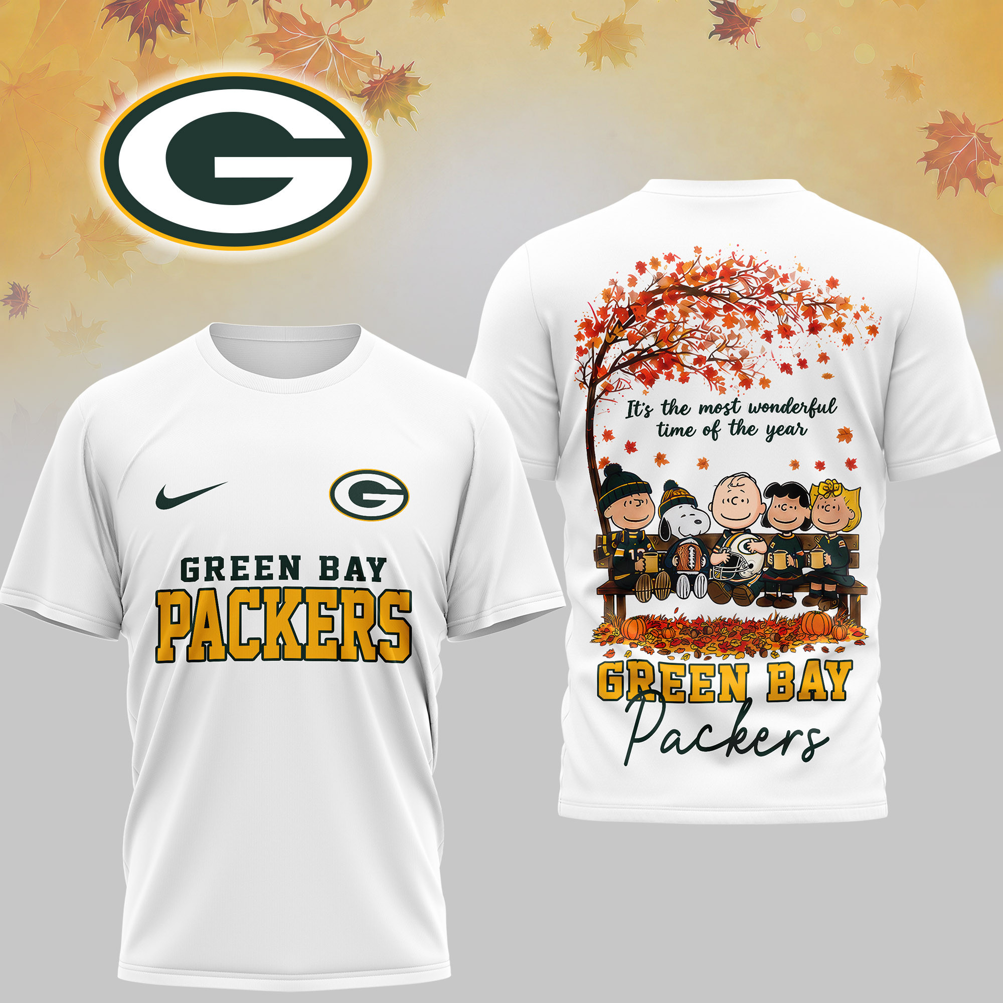 Green Bay Packers | Premium NFL It's the Most Wonderful Time of the Year 3D Shirt NY