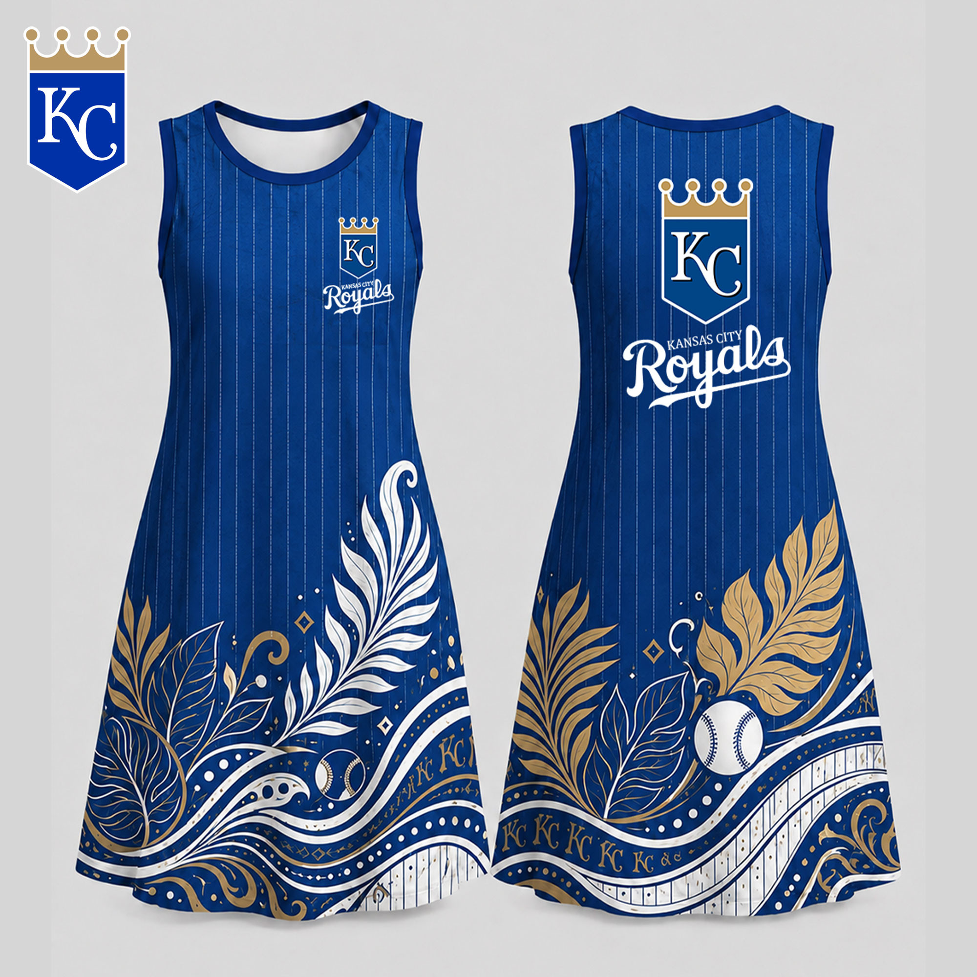 Kansas City Royals | Premium MLB Floral Dress TD