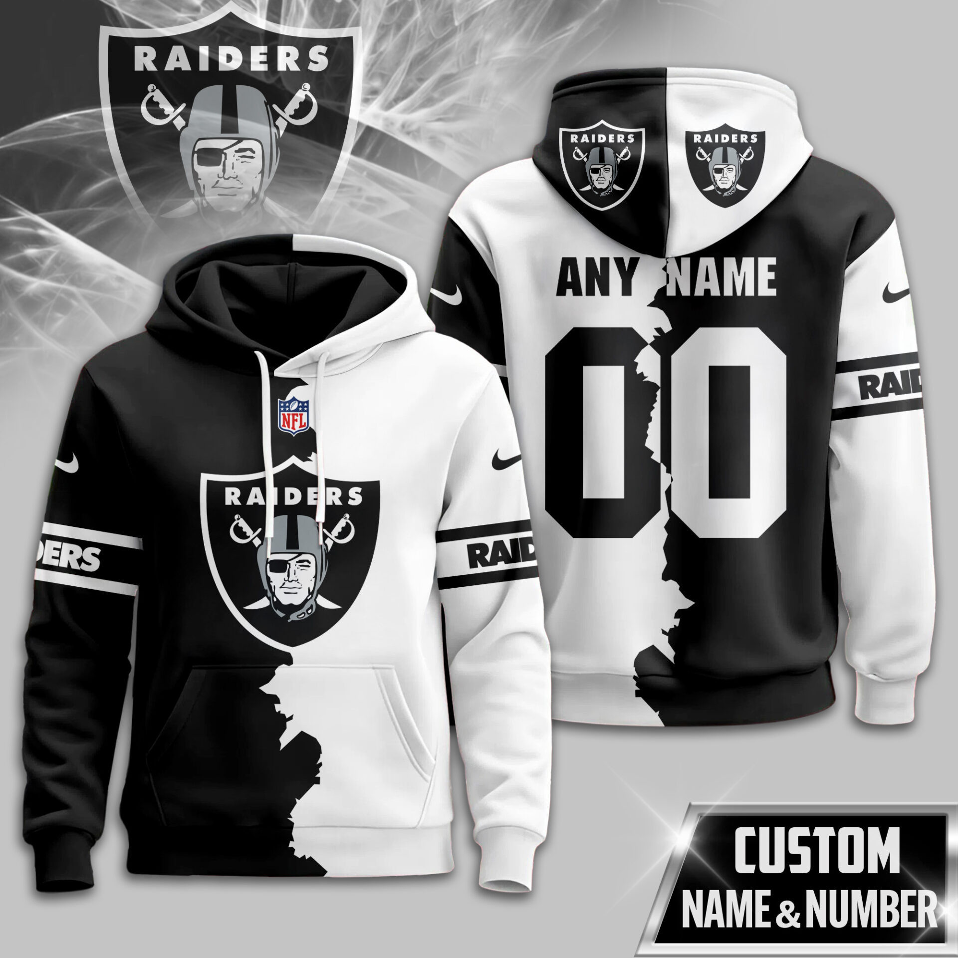 Las Vegas Raiders | Premium Victory Split Hoodie TD