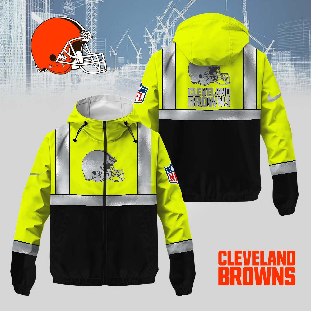 Cleveland Browns | Premium NFL Safety Windbreaker Jacket MM