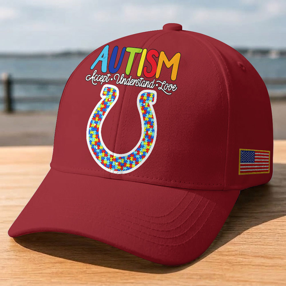 Indianapolis Colts | Premium Classic NFL Autism Awareness Puzzle Cap