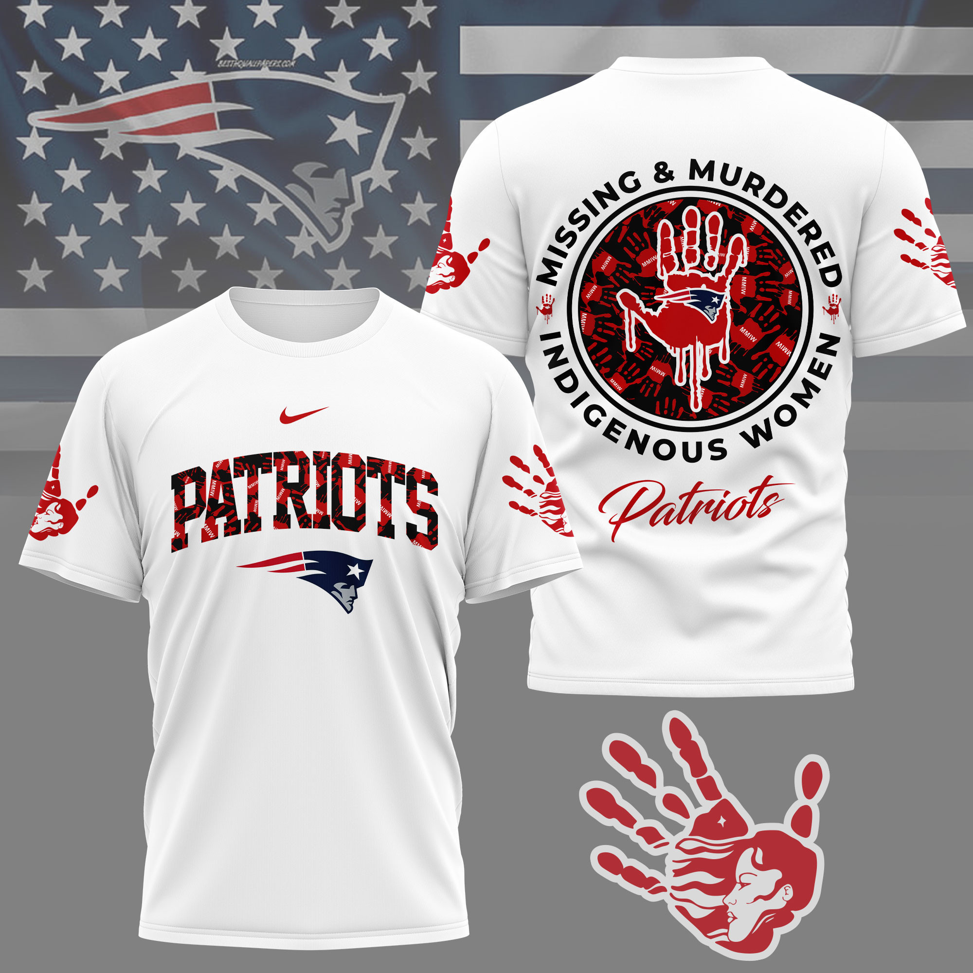 New England Patriots | Premium NFL MMIW Awareness Shirt NY