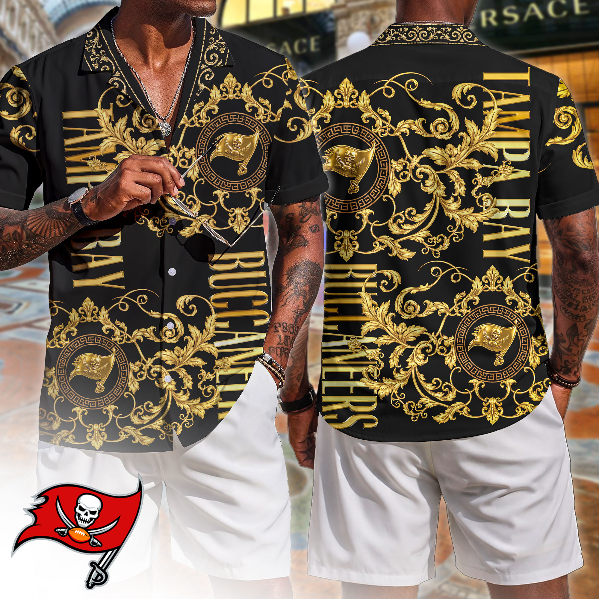 Tampa Bay Buccaneers | Premium NFL Luxury Hawaiian Shirt HY