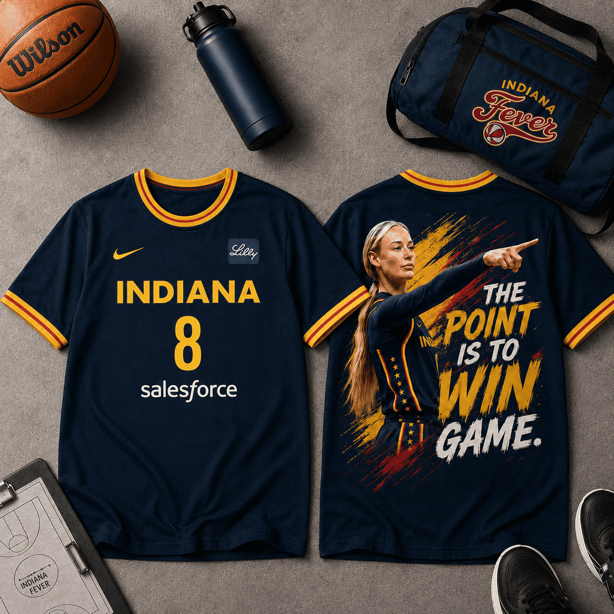 Indiana Fever | Premium WNBA 3D Shirt NY