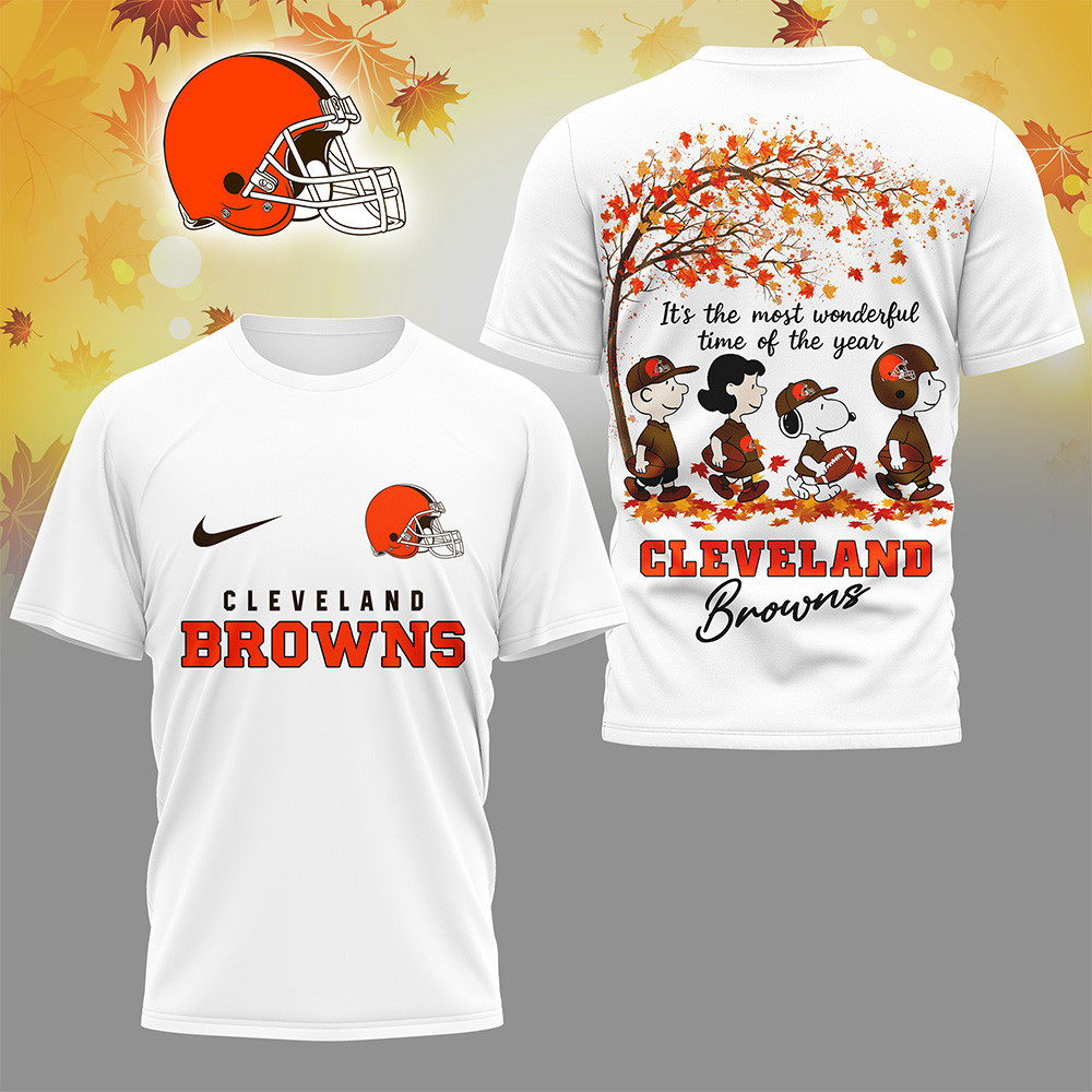 Cleveland Browns | Premium NFL Fall Season 3D Shirt HI