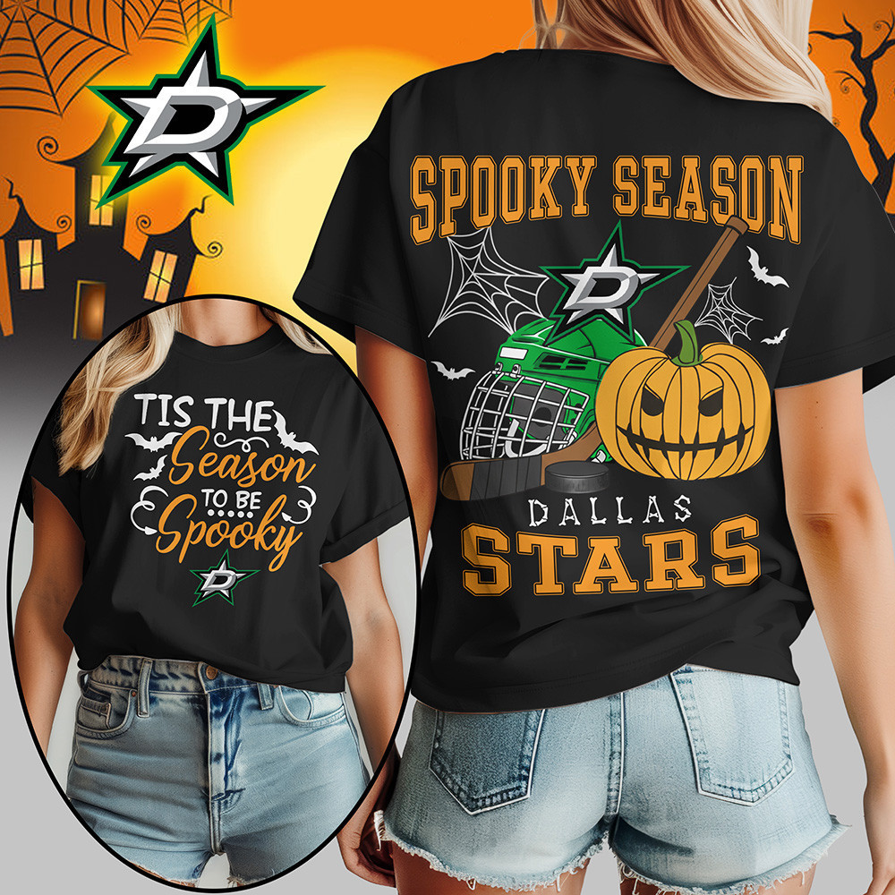 Dallas Stars | Premium NHL Spooky Season Women's Shirt TD