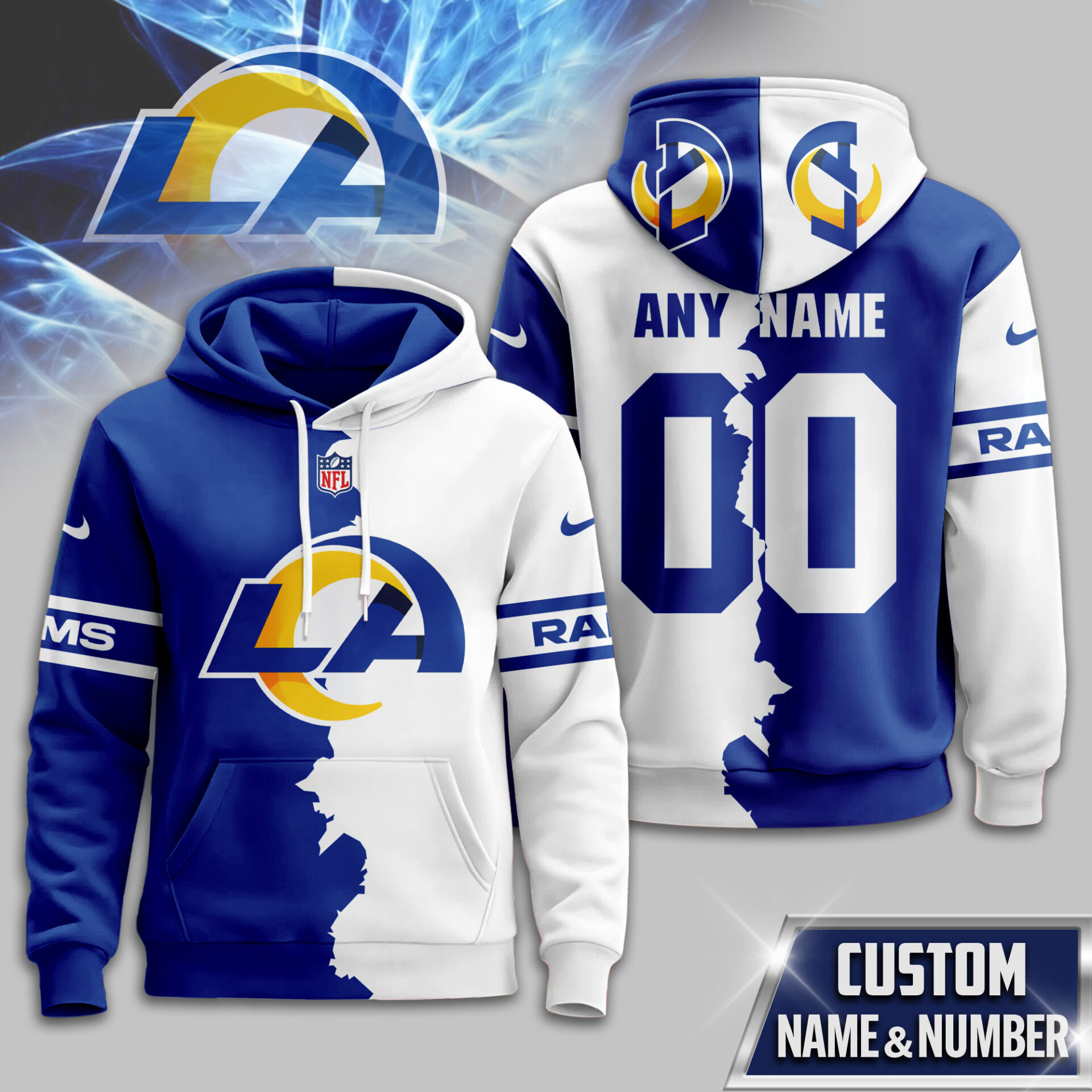 Los Angeles Rams | Premium Victory Split Hoodie TD