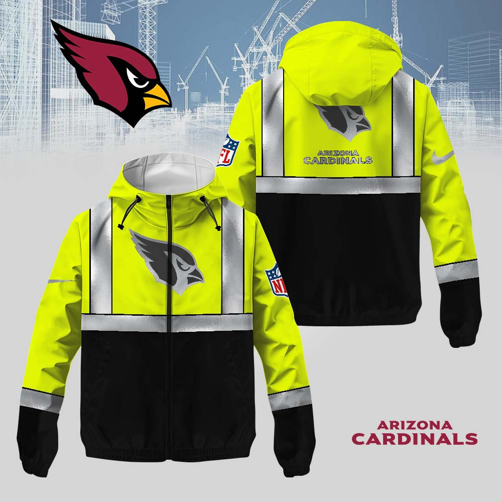 Arizona Cardinals | Premium NFL Safety Windbreaker Jacket MM