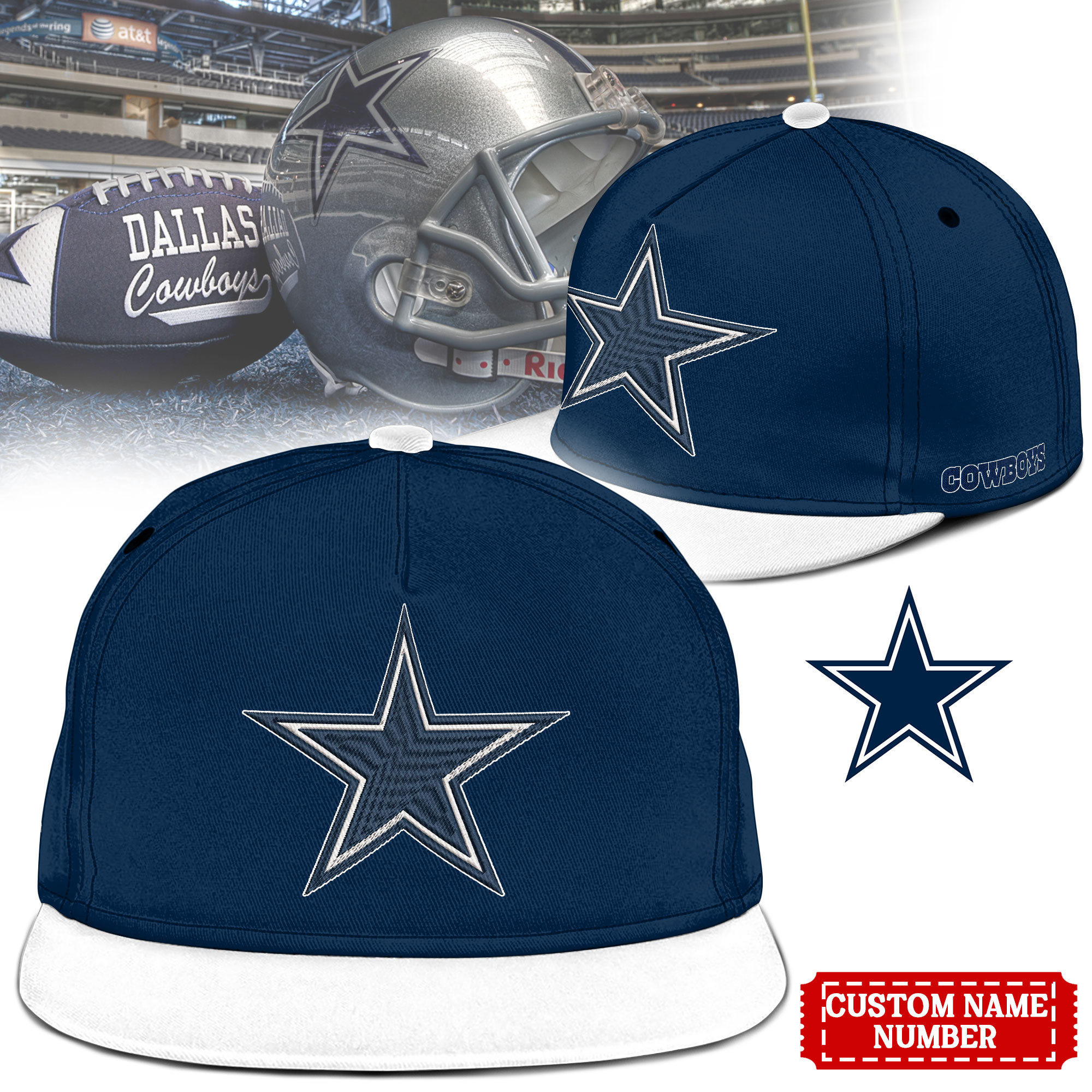 Dallas Cowboys | Premium NFL Heritage Cap NTH1