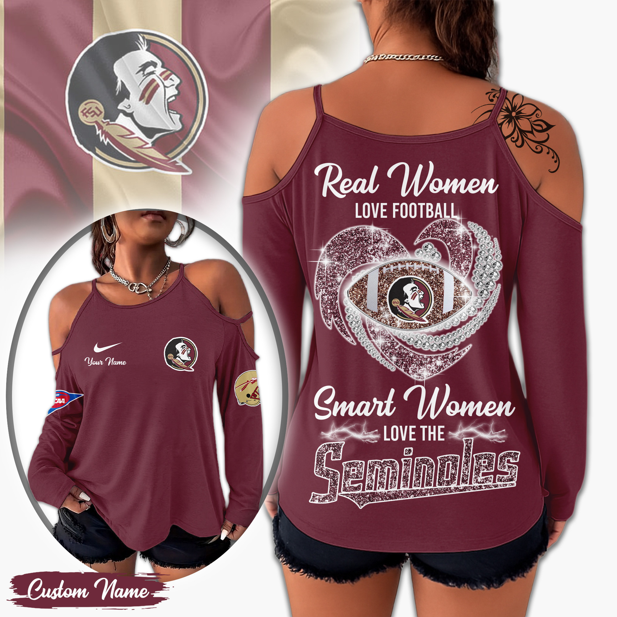 Florida State Seminoles | Premium NCAA Lady Tshirt TD