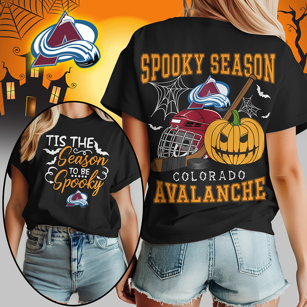 Colorado Avalanche | Premium NHL Spooky Season Women's Shirt TD