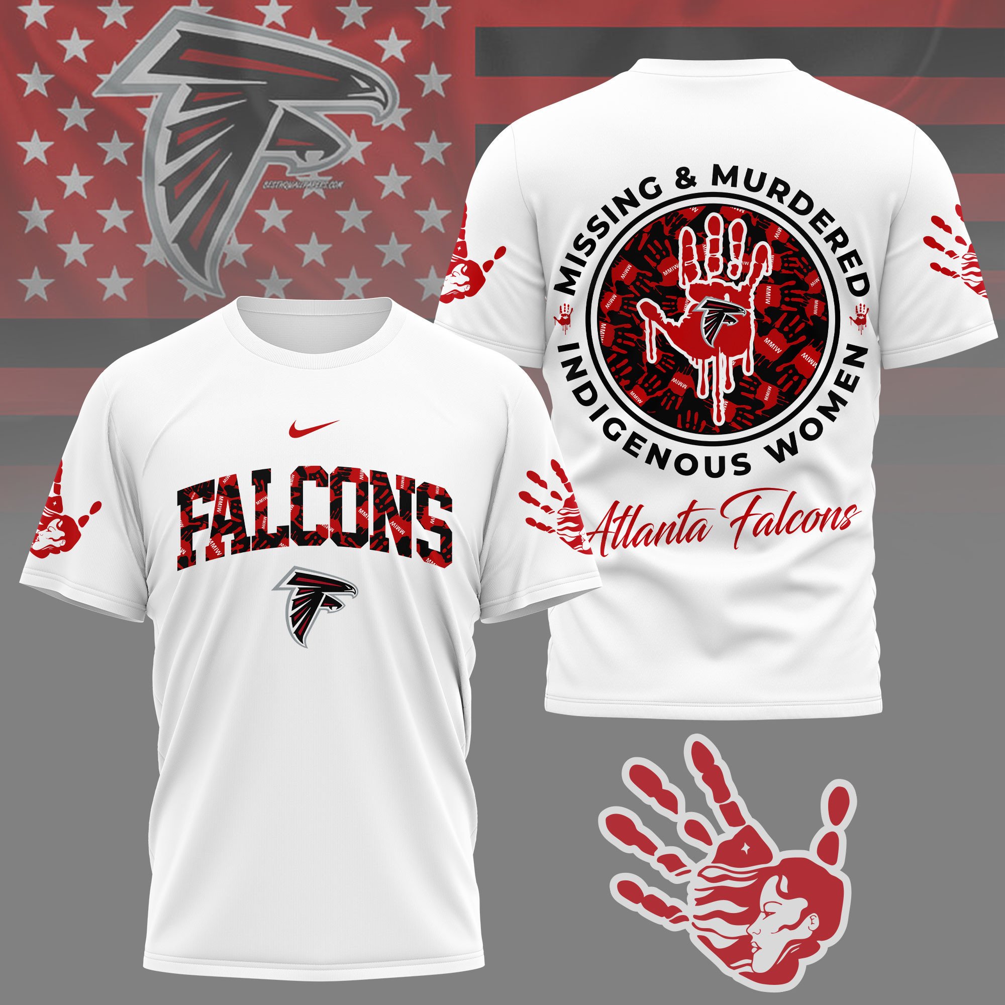 Atlanta Falcons | Premium NFL MMIW Awareness Shirt NY