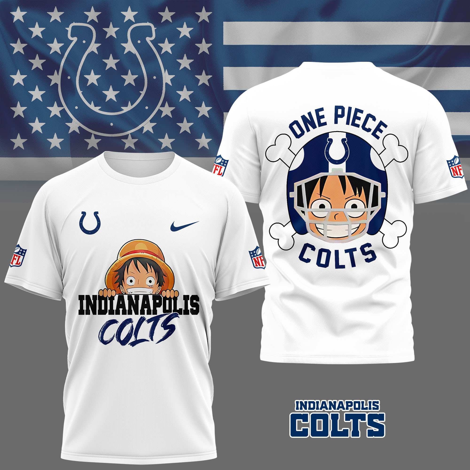 Indianapolis Colts | Premium NFL One Piece Fan 3D Shirt NY