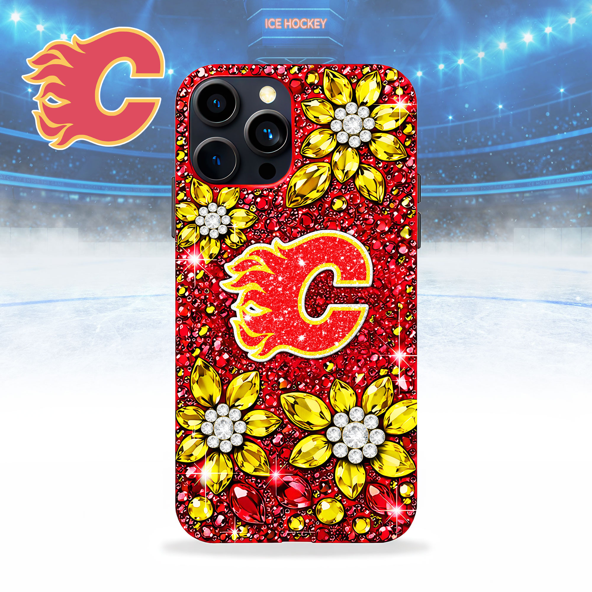 Calgary Flames | Premium NHL Luxury Phone Case NY
