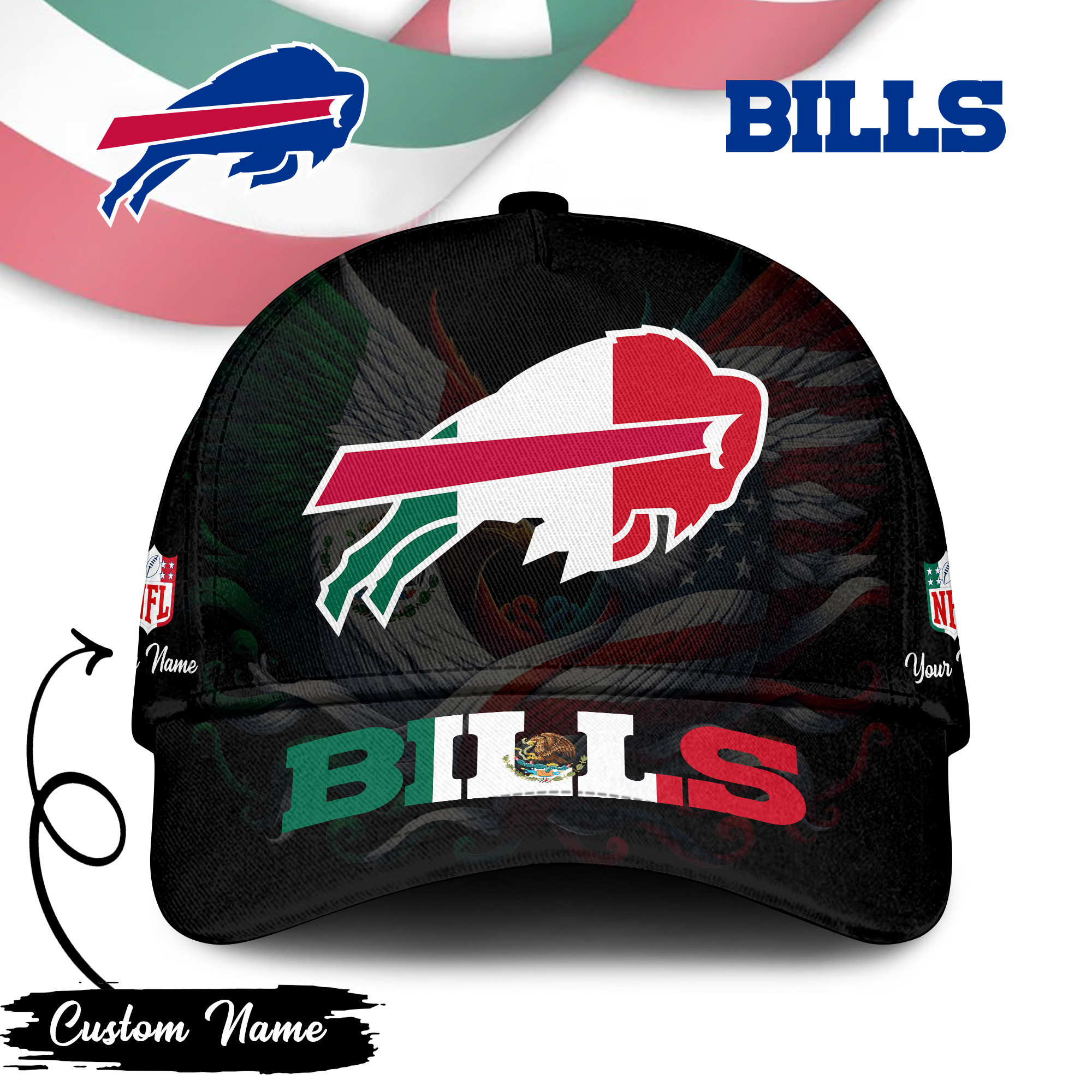 Buffalo Bills | PREMIUM CLASSIC CAP NFL MEXICAN TD