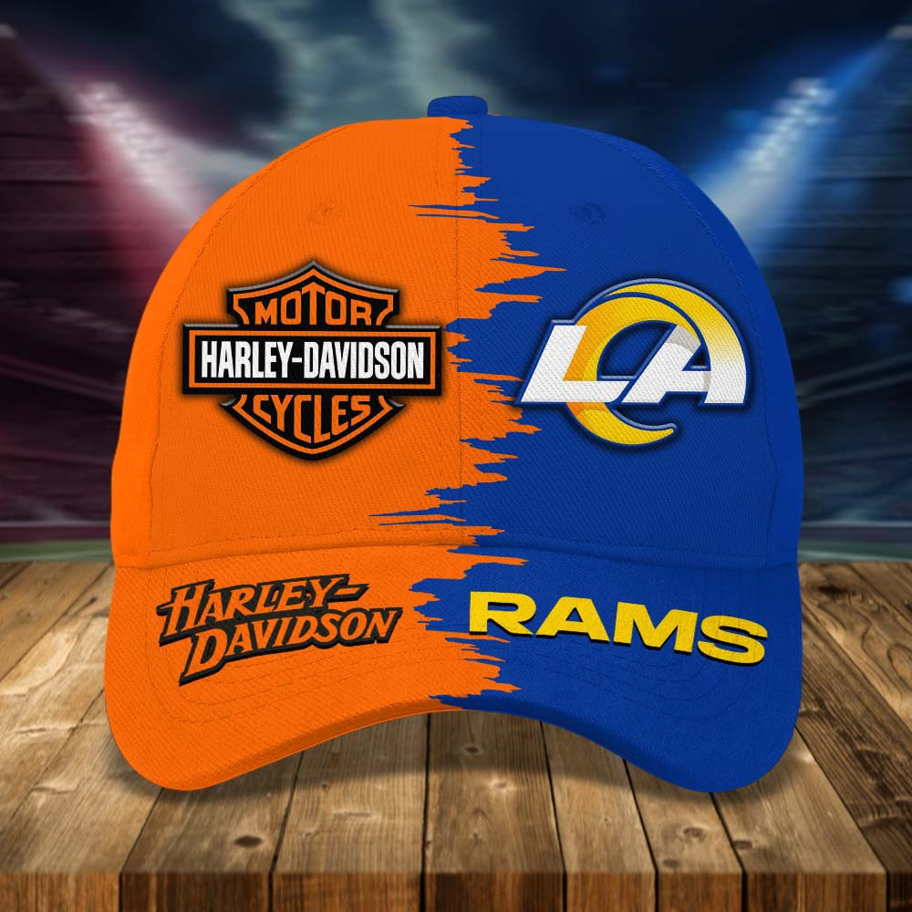 Los Angeles Rams | Premium Classic NFL & Harley-Davidson Cap