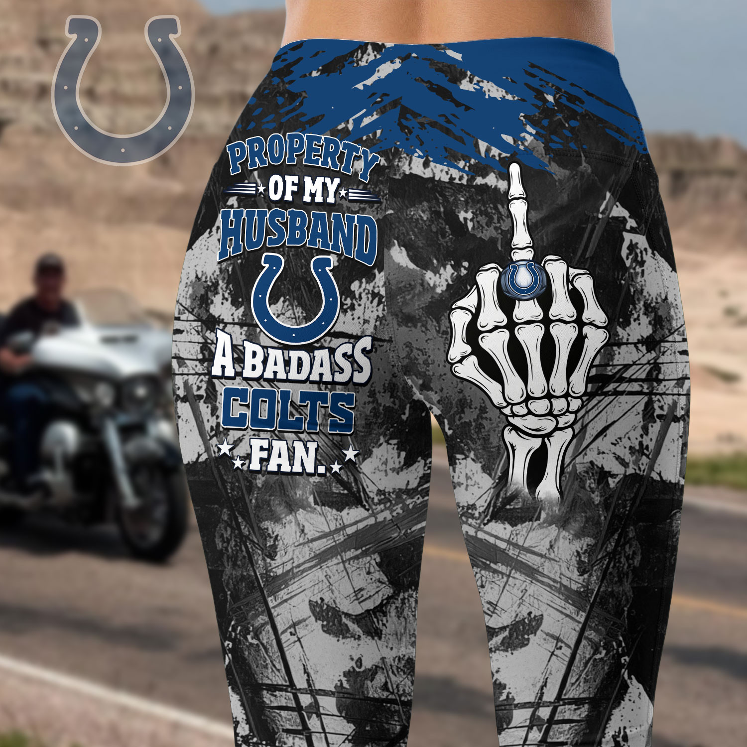 Indianapolis Colts | Premium NFL Fan Wife Stretch Leggings HY
